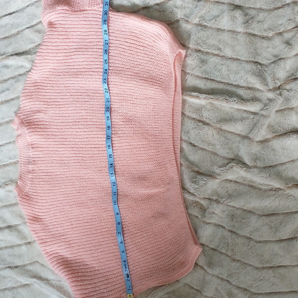 Shein coral, crop sweater - Picture 4 of 6